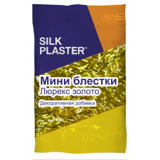 Блестки-мини Silk Plaster, золотые палочки, Золото